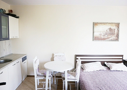 Просторная студия в красивом комплексе. Фото 12