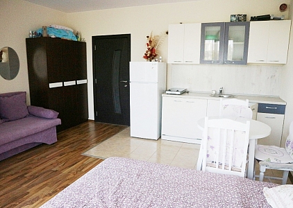 Просторная студия в красивом комплексе. Фото 13