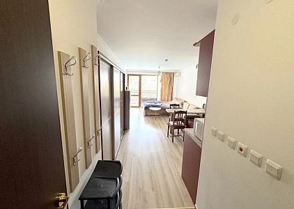 Przestronne studio z widokiem na basen i morze, 50 m od plaży. Zdjęcie 15