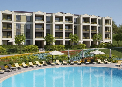 Apartments in the new part of the luxury complex Green Life Beach Resort - Park Side 2. Photo 5 Apartments in the new part of the luxury complex Green Life Beach Resort - Park Side 2. Photo 5