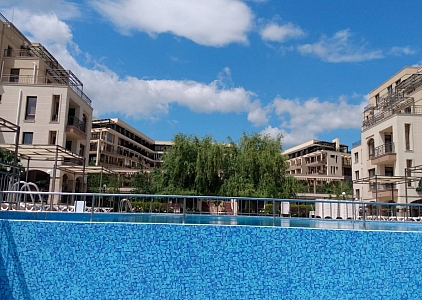 Квартира с большой террасой и видом на море в красивом комплексе. Foto 26