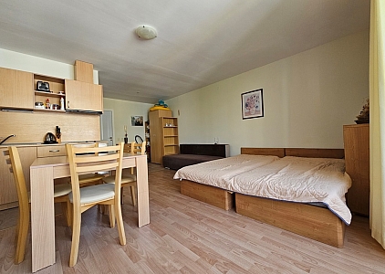 Przestronne studio z widokiem na morze w dużym kompleksie. Zdjęcie 15 Przestronne studio z widokiem na morze w dużym kompleksie. Zdjęcie 15
