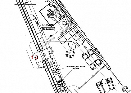 Большая студия на первой линии моря в Бяле. Zdjęcie 15