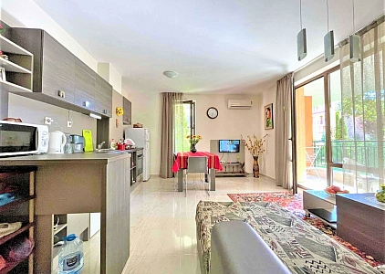 Przytulne mieszkanie z oddzielną sypialnią 200 metrów od morza. Zdjęcie 9