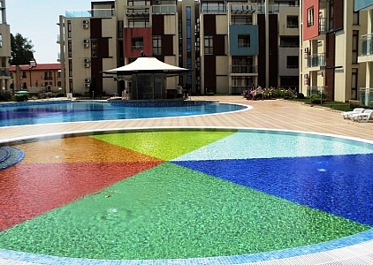 Möblierte Zweizimmerwohnung im Sun City 1-Komplex. Foto 1 Möblierte Zweizimmerwohnung im Sun City 1-Komplex. Foto 1