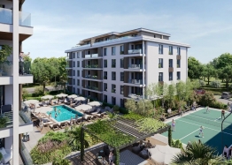 Apartment with a pool view in a premium new complex. Photo 1 Apartment with a pool view in a premium new complex. Photo 1