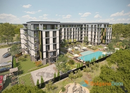 Stylish modern complex in a park area. Photo 1