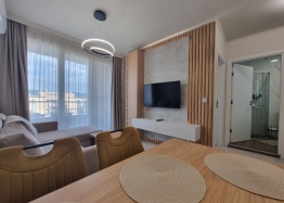 Zweizimmerwohnung, möbliert, in einem Komplex. Foto 6