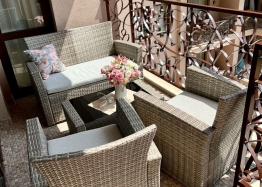 Dvoupokojový apartmán v luxusním komplexu u moře. Foto 11