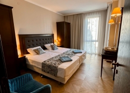 Dvoupokojový apartmán v luxusním komplexu u moře. Foto 16