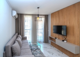 Stilvolle Zweizimmerwohnung in einem neuen Luxuskomplex an der Küste. Foto 2