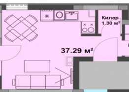 Nový garsoniérový byt k dispozici ke koupi na splátky do března 2026. Foto 5