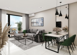 Neue Wohnung mit Blick auf den Park in einem Elitekomplex. Foto 8