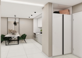 Neue Wohnung mit Blick auf den Park in einem Elitekomplex. Foto 12