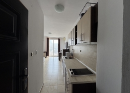 Studio with a pool view in a residential complex. Photo 2